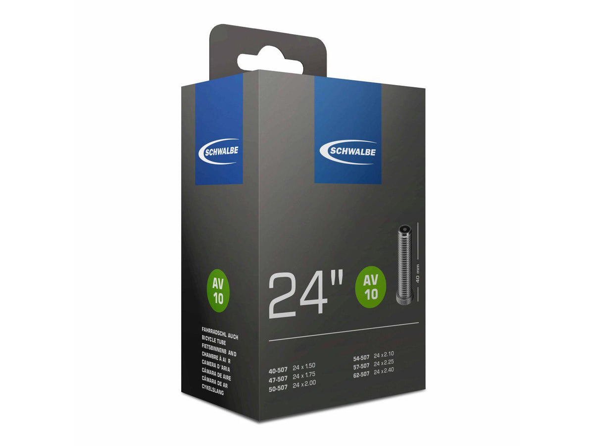 SCHWALBE AV10 24 x 1,6-2,4" 40-62x507 Schrader 40 mm