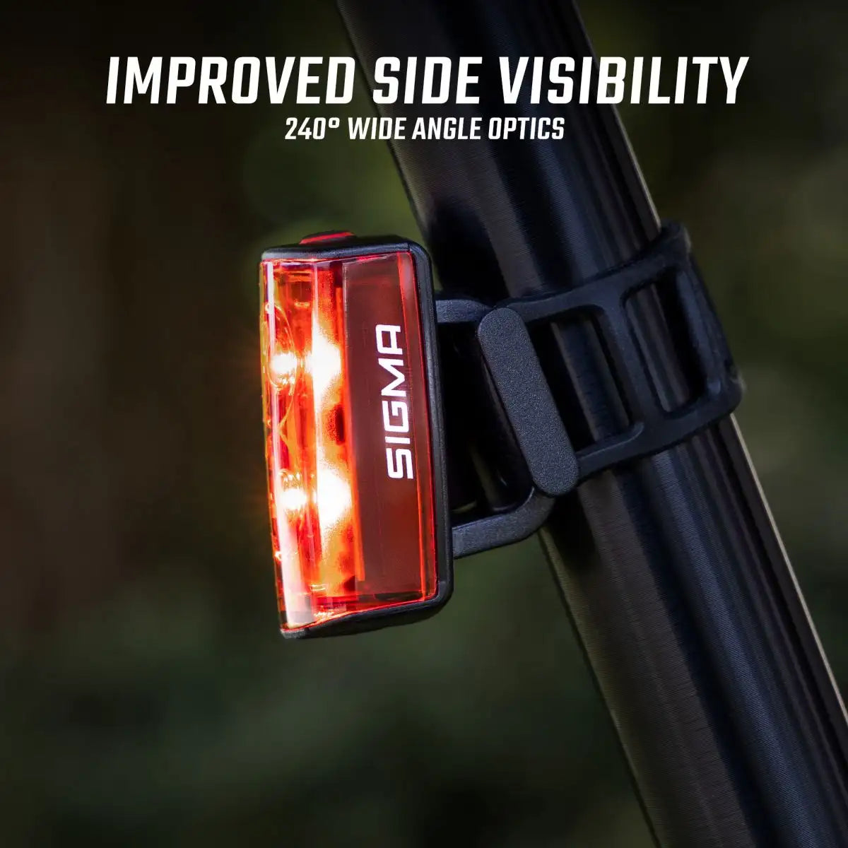 SIGMA Rear light Buster RL 80 Black