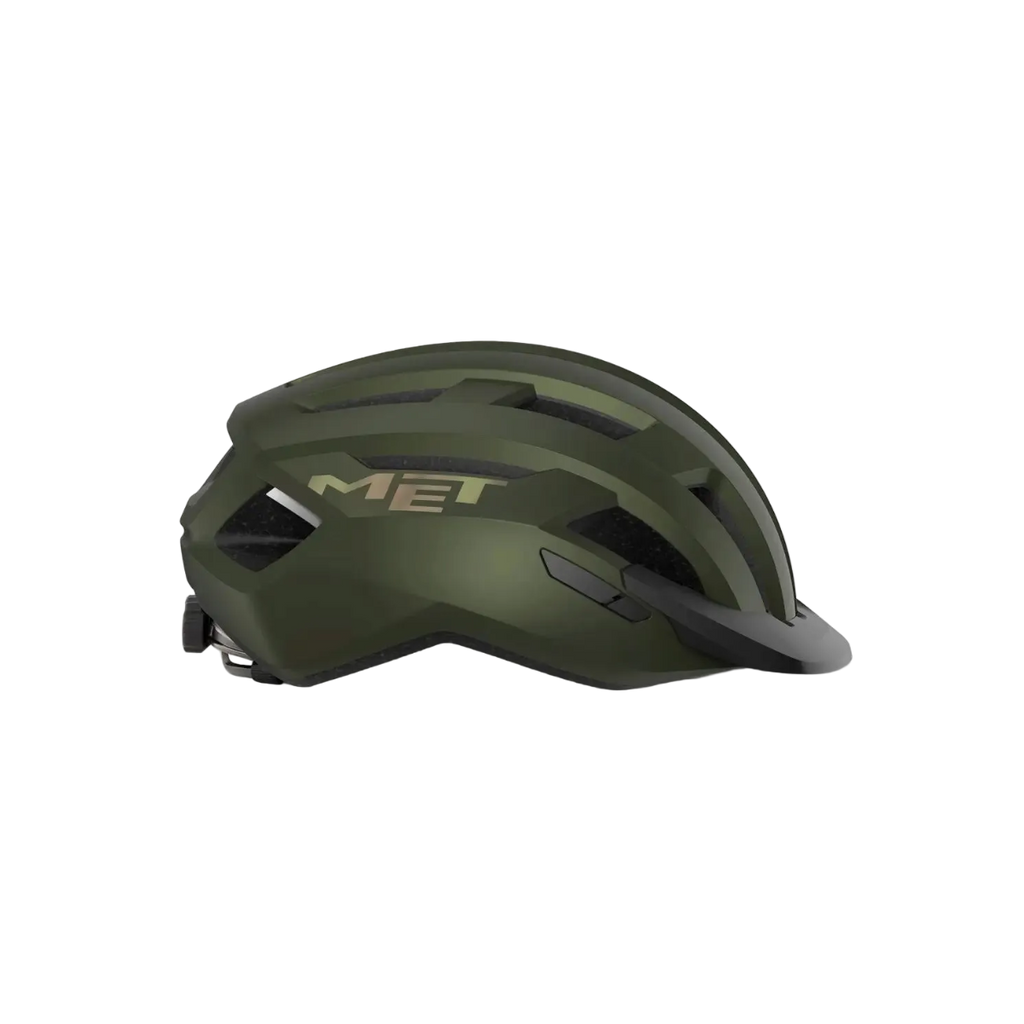MET Helmet Allroad MIPS Olive Iridescent/Matt
