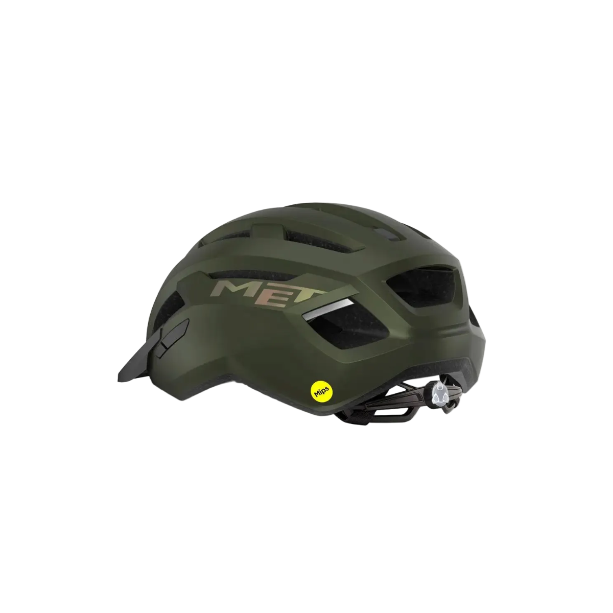 MET Helmet Allroad MIPS Olive Iridescent/Matt