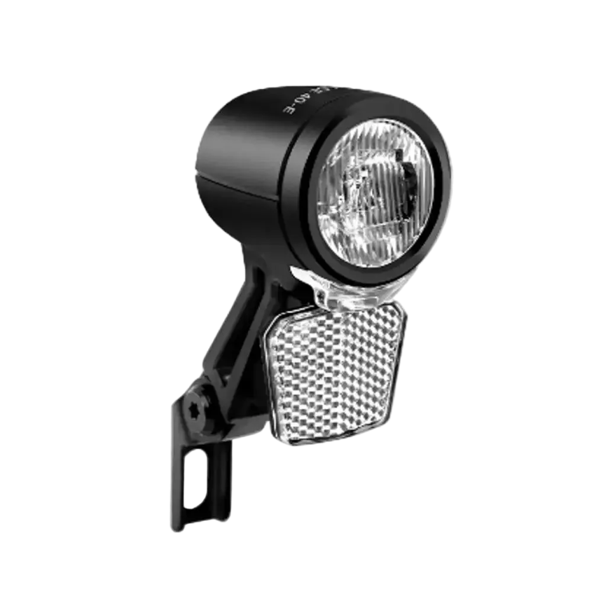 Framlampa UNION Pulse 40-E för E-bike batteri StVZO
