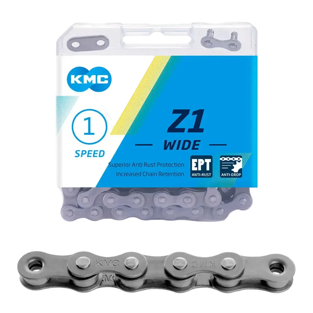 Kedja KMC Z1 (wide) EPT antirost navväxel. 1/8" 128L