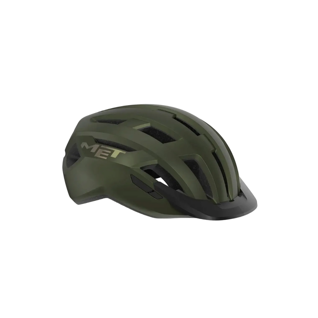MET Helmet Allroad MIPS Olive Iridescent/Matt