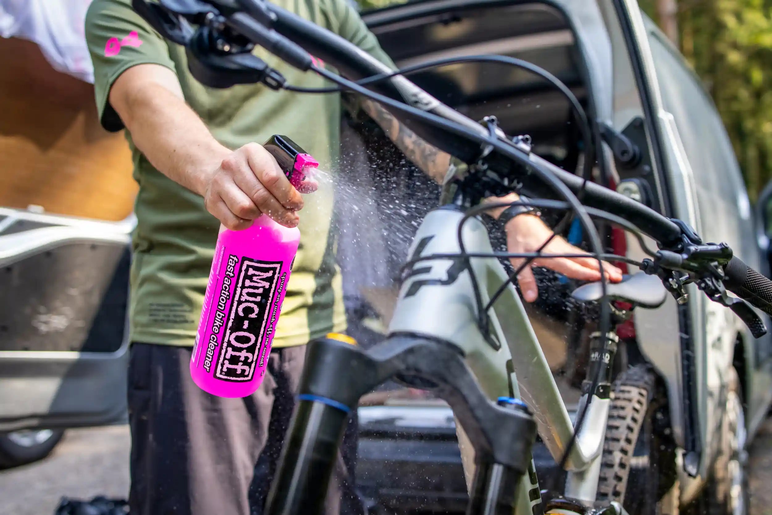 MUC-OFF Bike Cleaner lifestyle