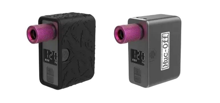 MUC-OFF Electric pump Airmach Electric Mini Pro Inflator 120 Psi Black/pink