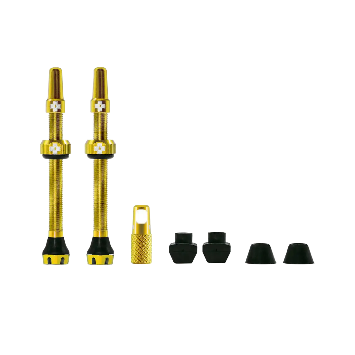 MUC-OFF Tubeless Valve Kit V. 2.0 60 mm Gold