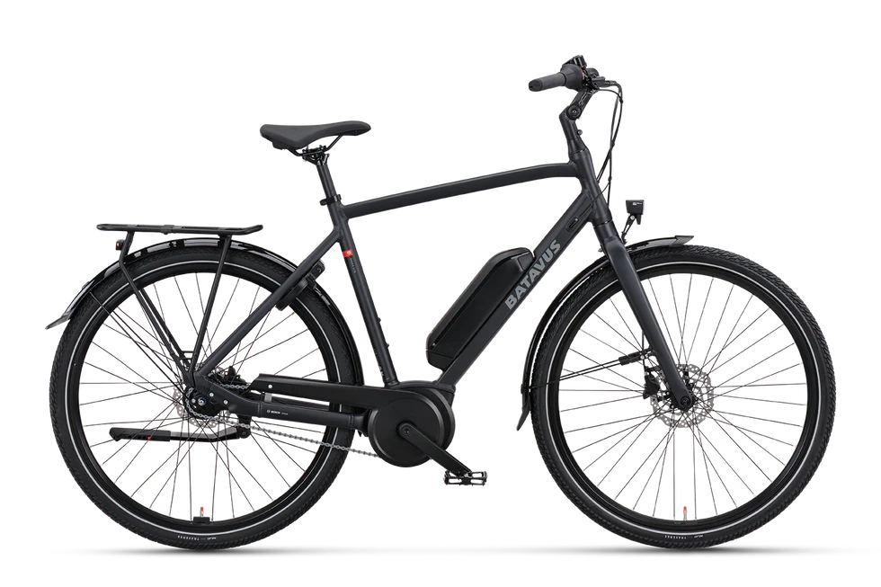 Batavus razer hög ram svart elcykel