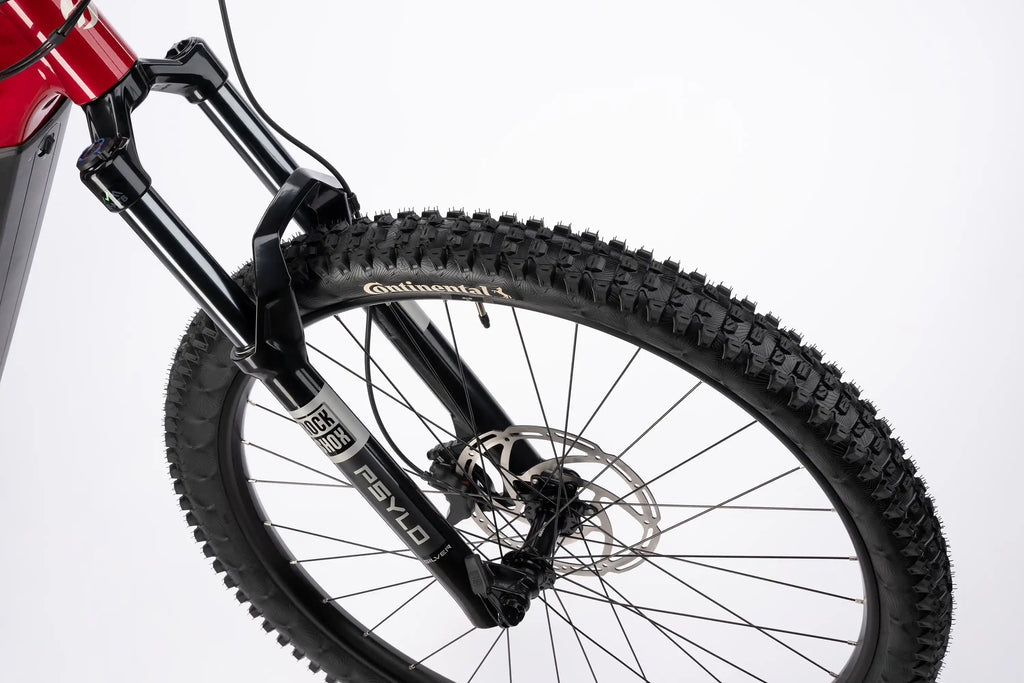 Ghost E-ASX Essential, Rockshox framgaffel