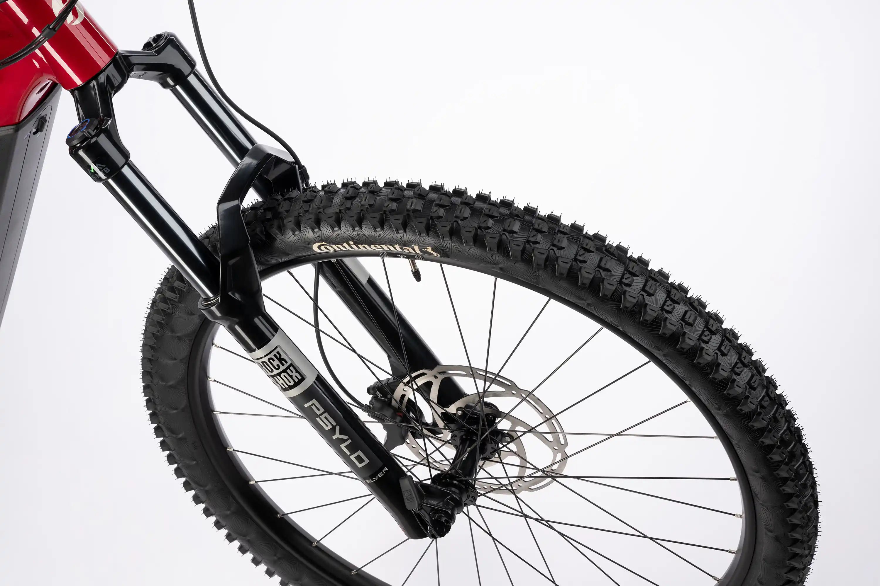 Ghost E-ASX Essential, Rockshox framgaffel