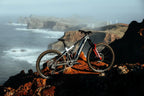 Ghost E-Riot CF Full Party el-mtb I landskapet