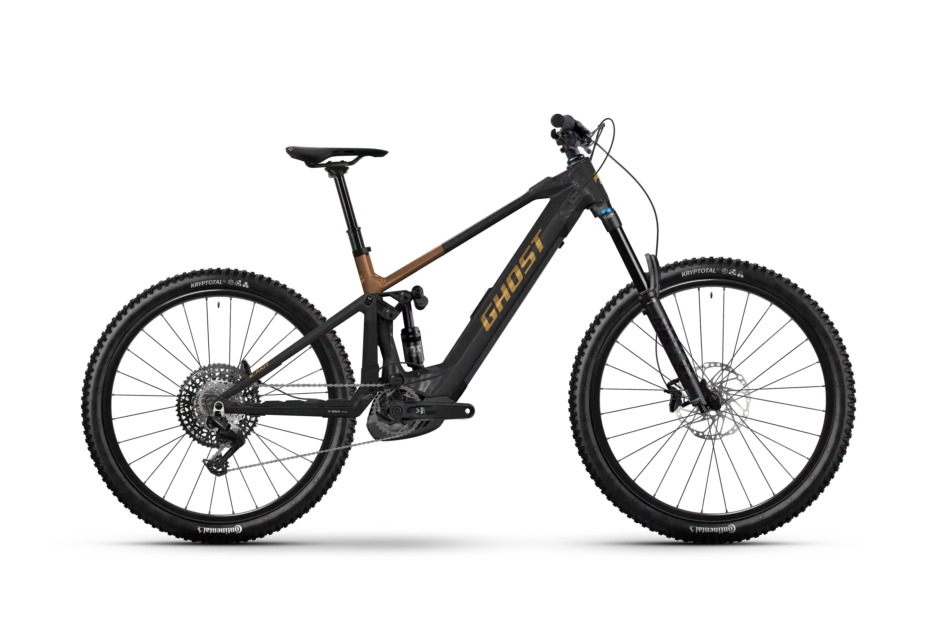 Ghost E-RIOT cf Pro Mullet svart el-mountainbike