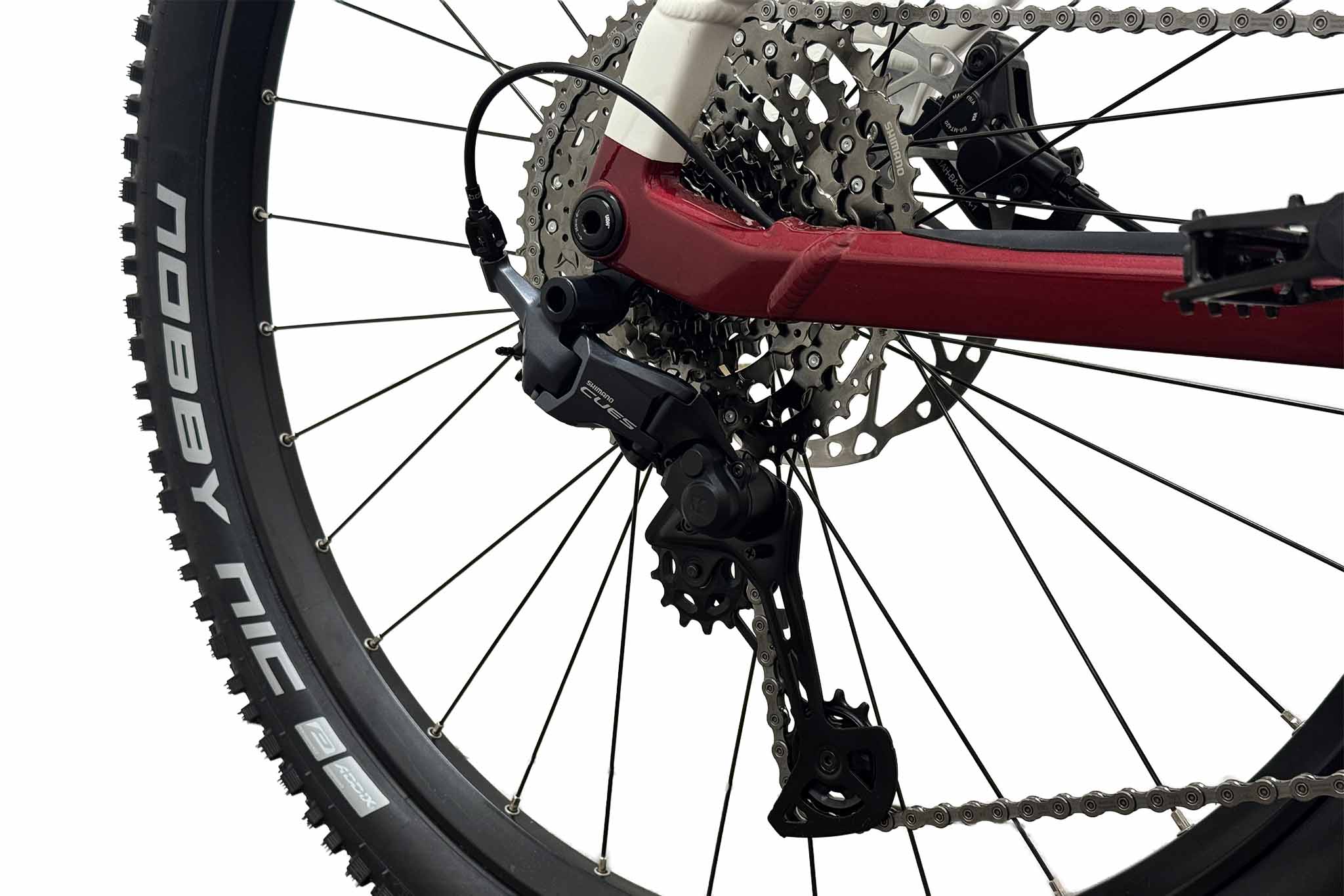 Ghost e-teru advanced Shimano CUES-drivlina