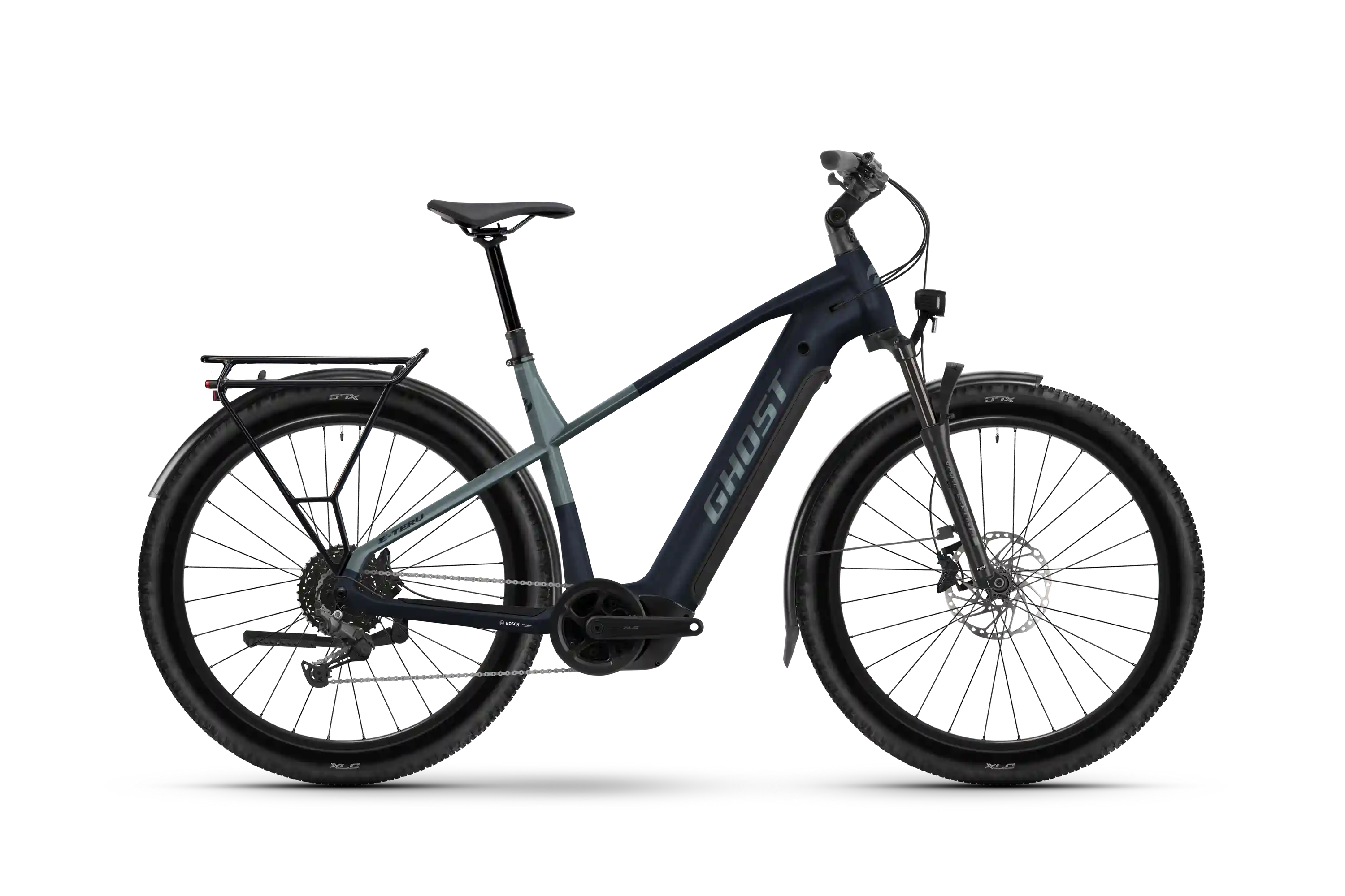 Ghost e-teru universal eq grå elcykel hybrid