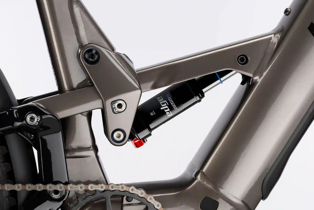 Haibike adventr 10 low, Suntour bakdämpare