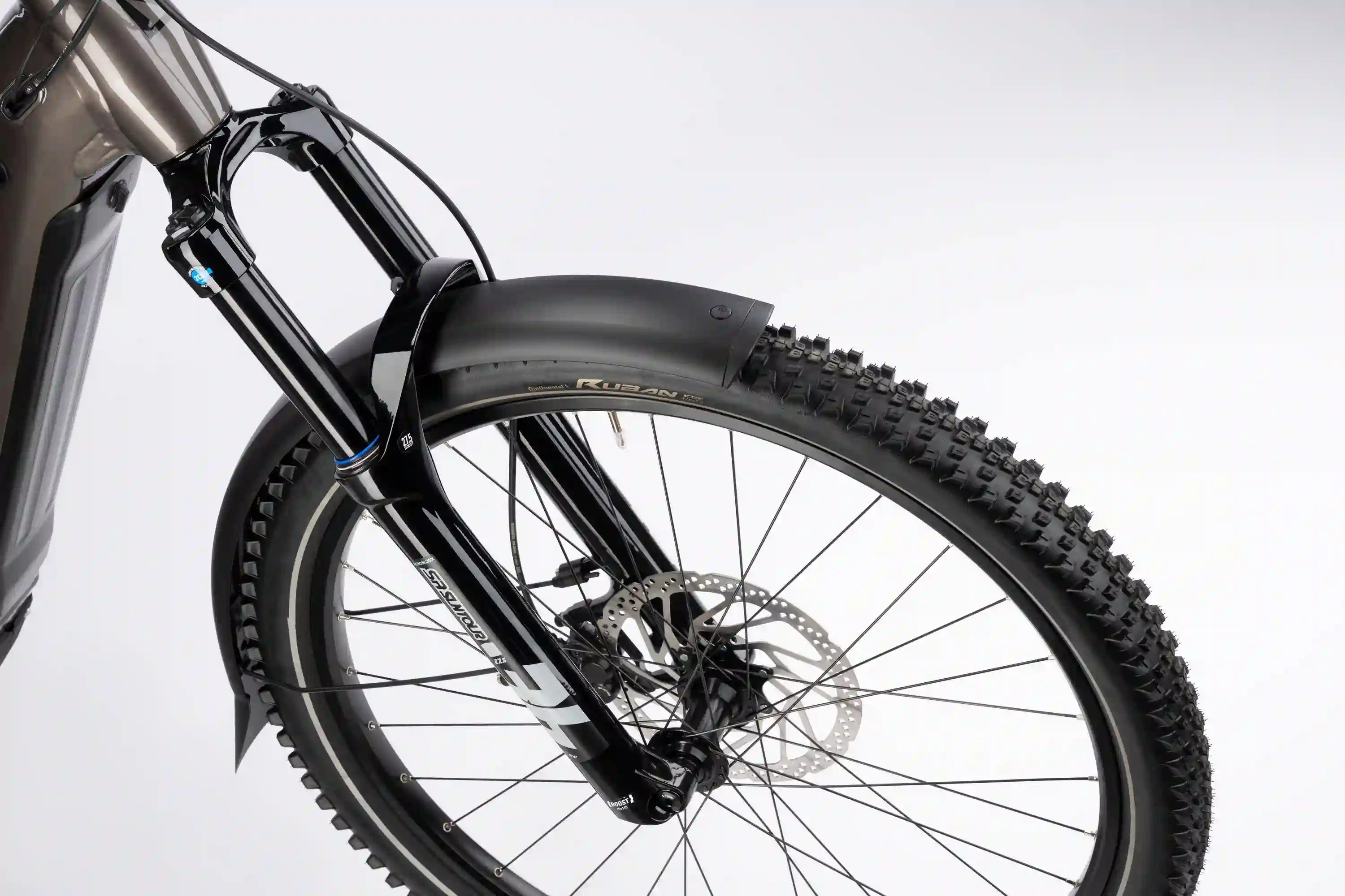 Haibike adventr 10 low, Suntour framgaffel