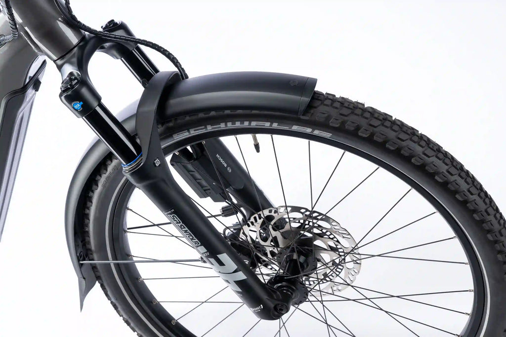 Haibike adventr 11 abs, Suntour framgaffel
