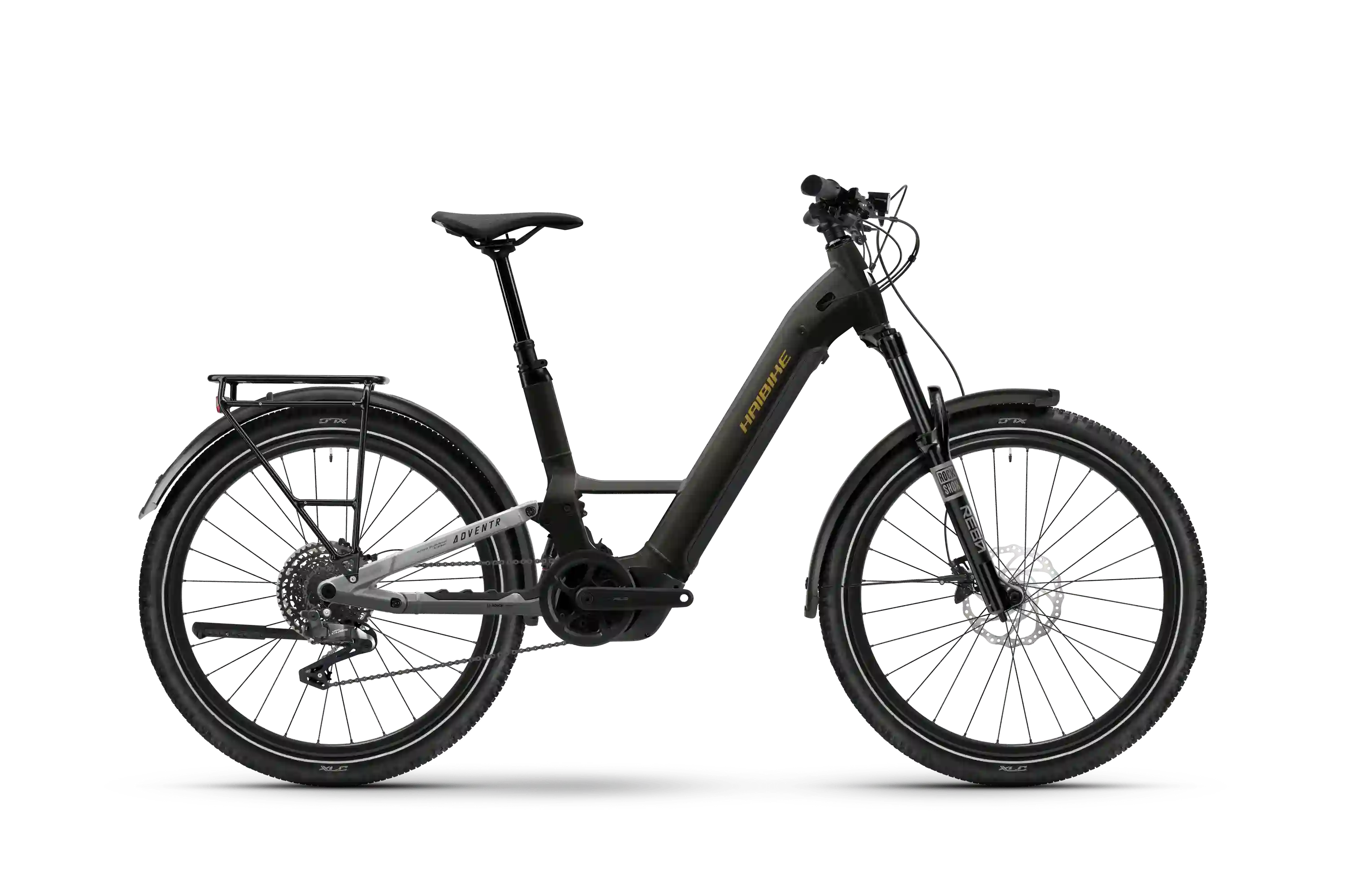 Haibike adventr 6 svart el-mountainbike