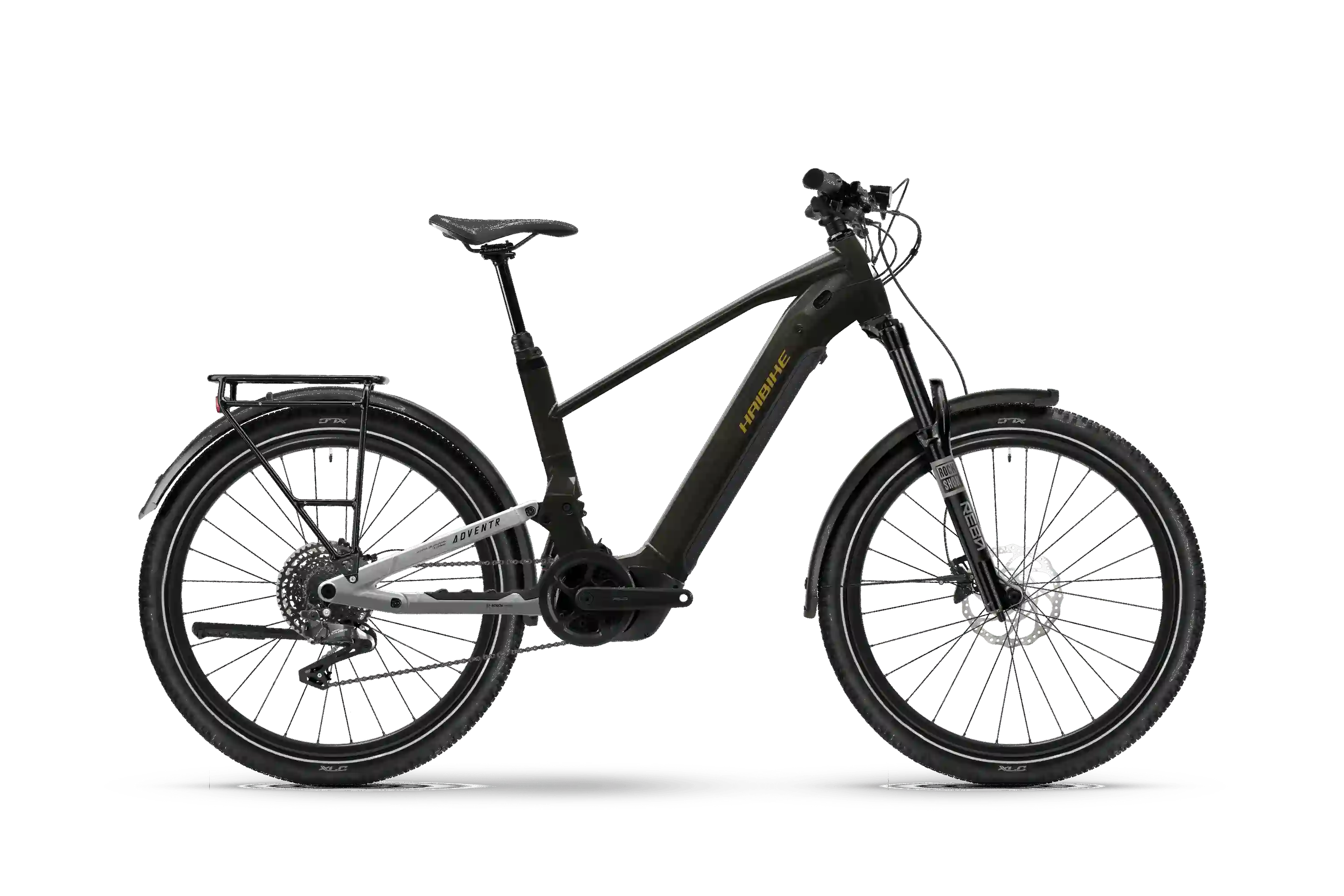 Haibike adventr 6 svart el-mountainbike