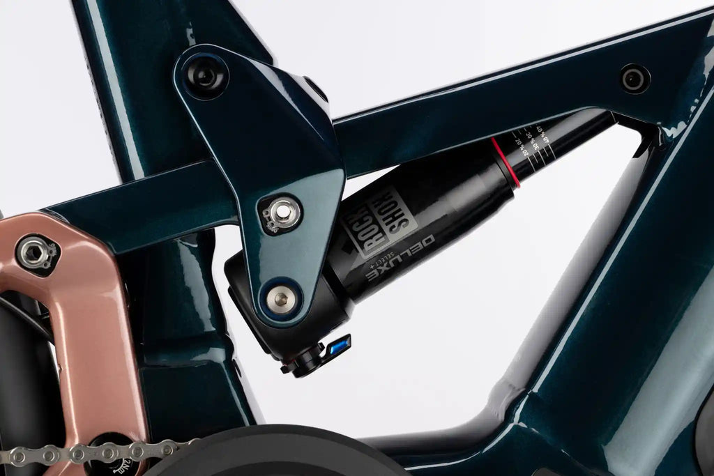Haibike adventr 8.5 low, RockShox bakdämpare