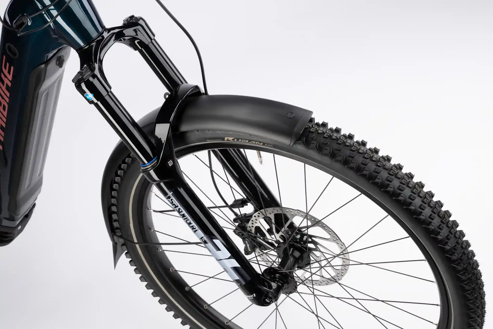 Haibike adventr 8.5 low, Suntour framgaffel