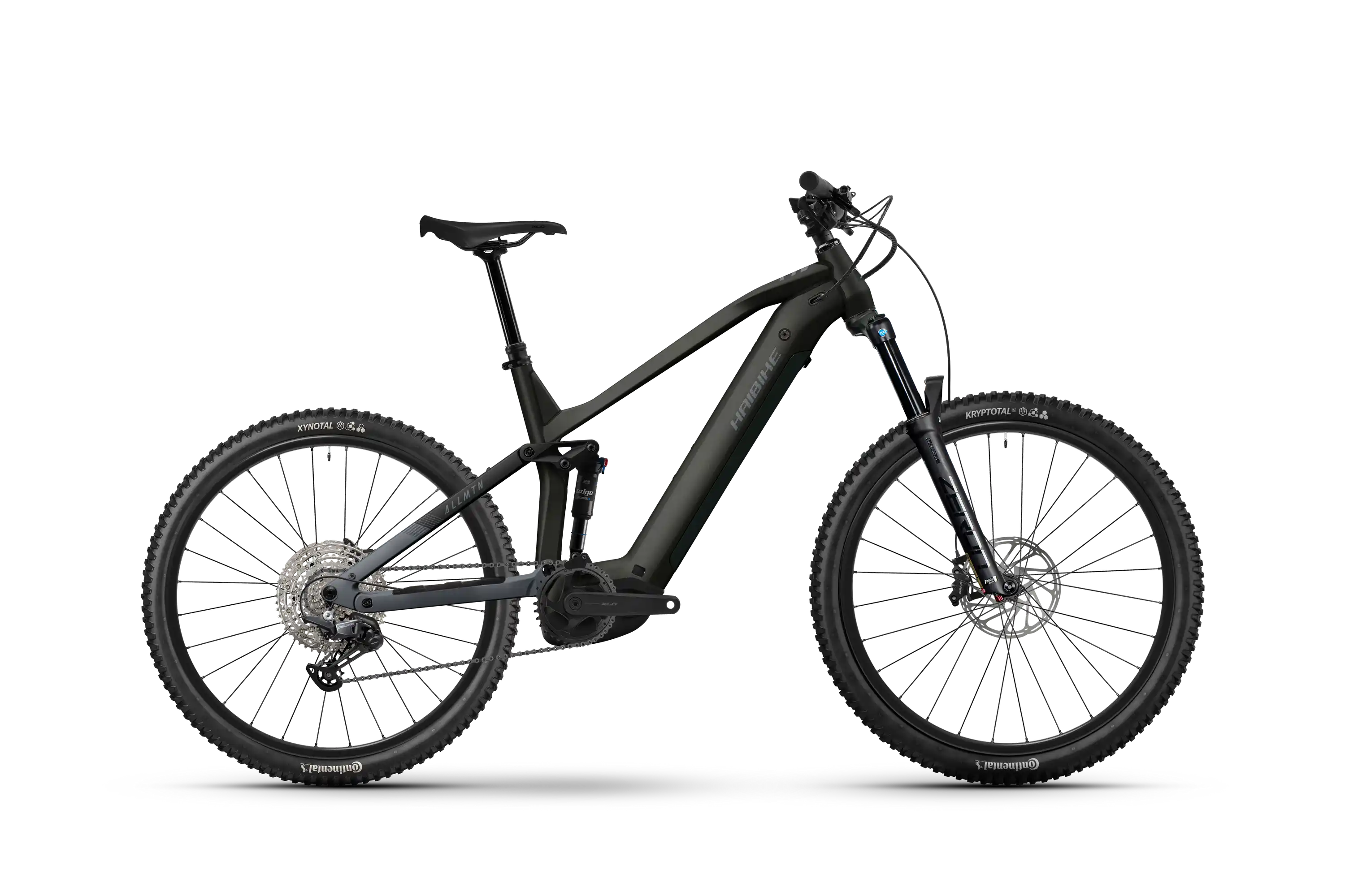 Haibike allmtn 2 svart el-mountainbike