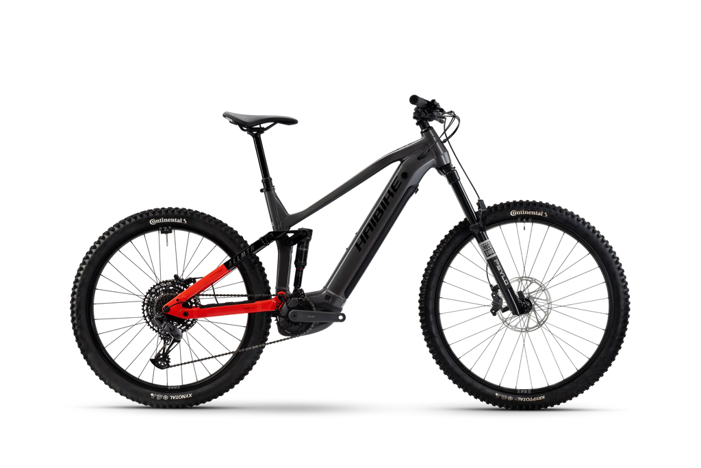 Haibike allmtn 4 grå el-mountainbike
