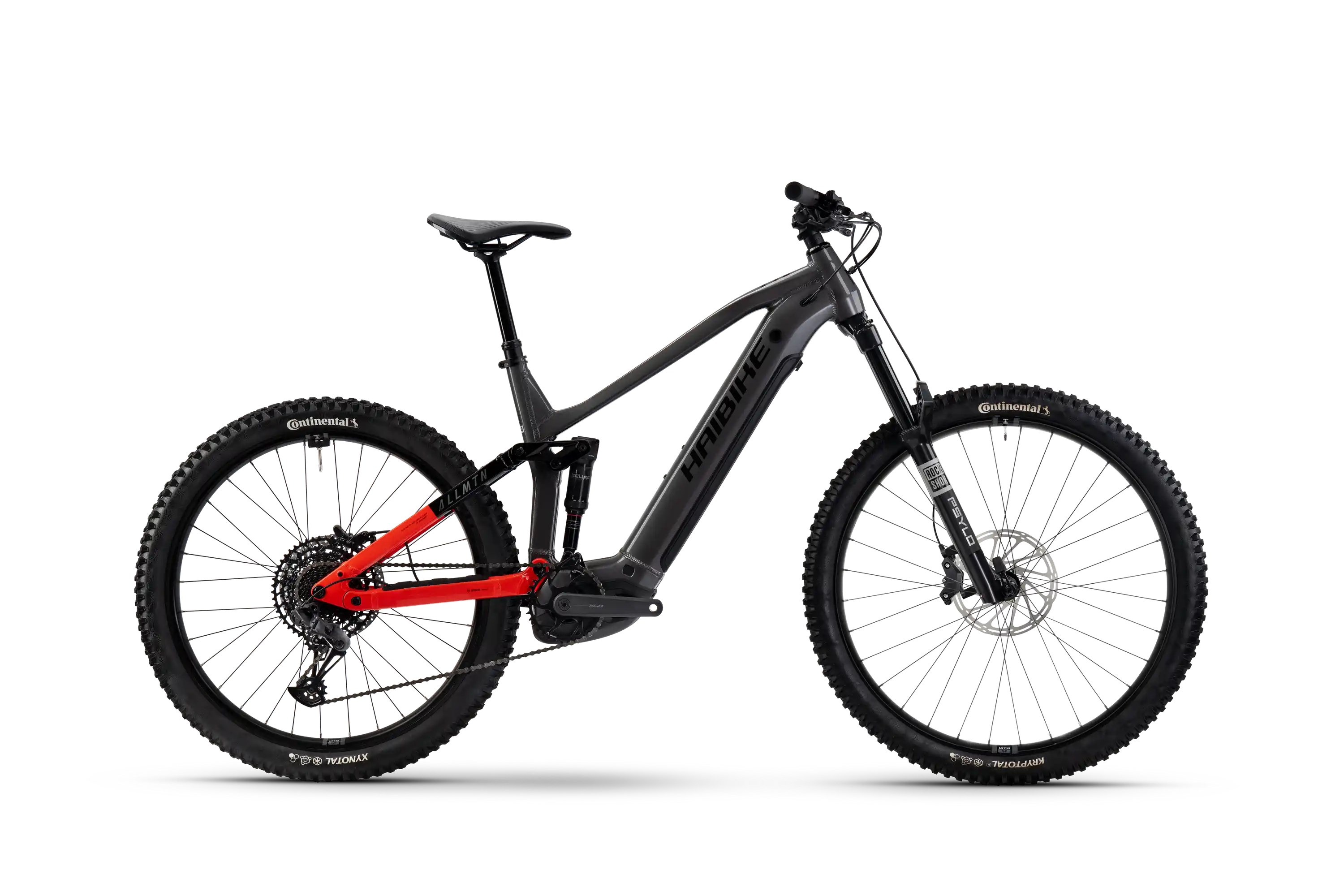 Haibike allmtn 4 grå el-mountainbike