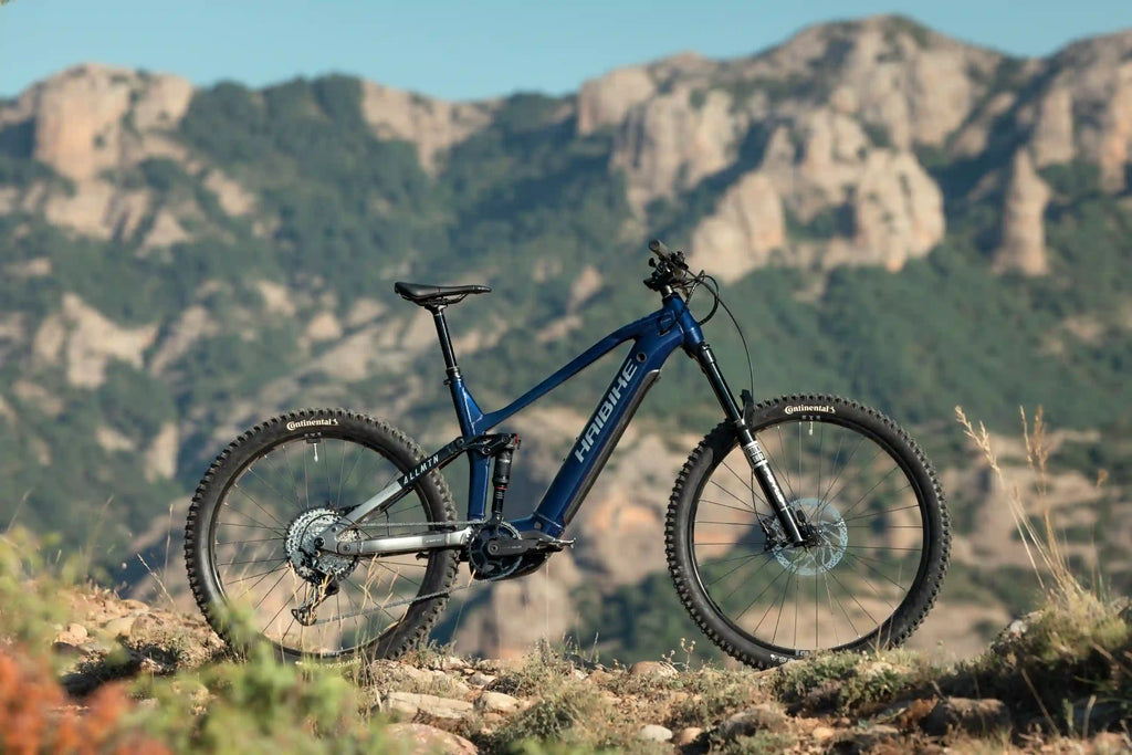 Haibike allmtn 6 el-mtb i landskapet
