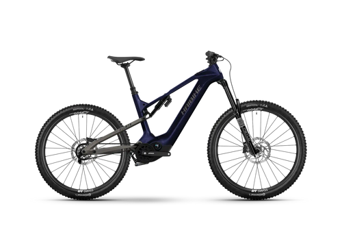 Haibike allmtn cf 10 blå el-mountainbike