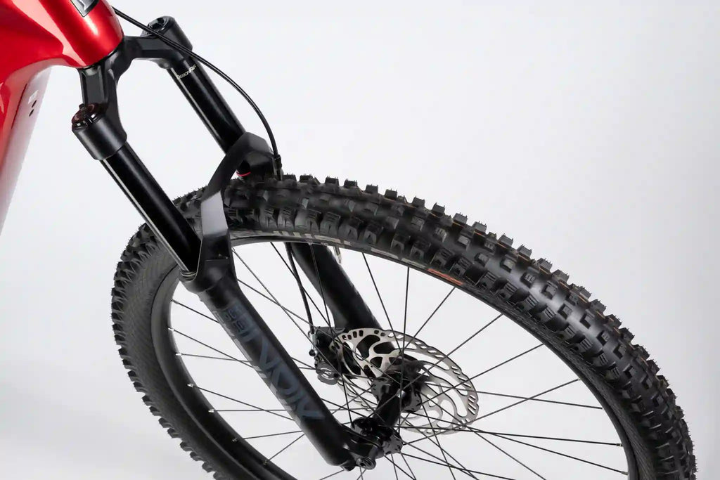 Haibike allmtn cf 9, RockShox framgaffel
