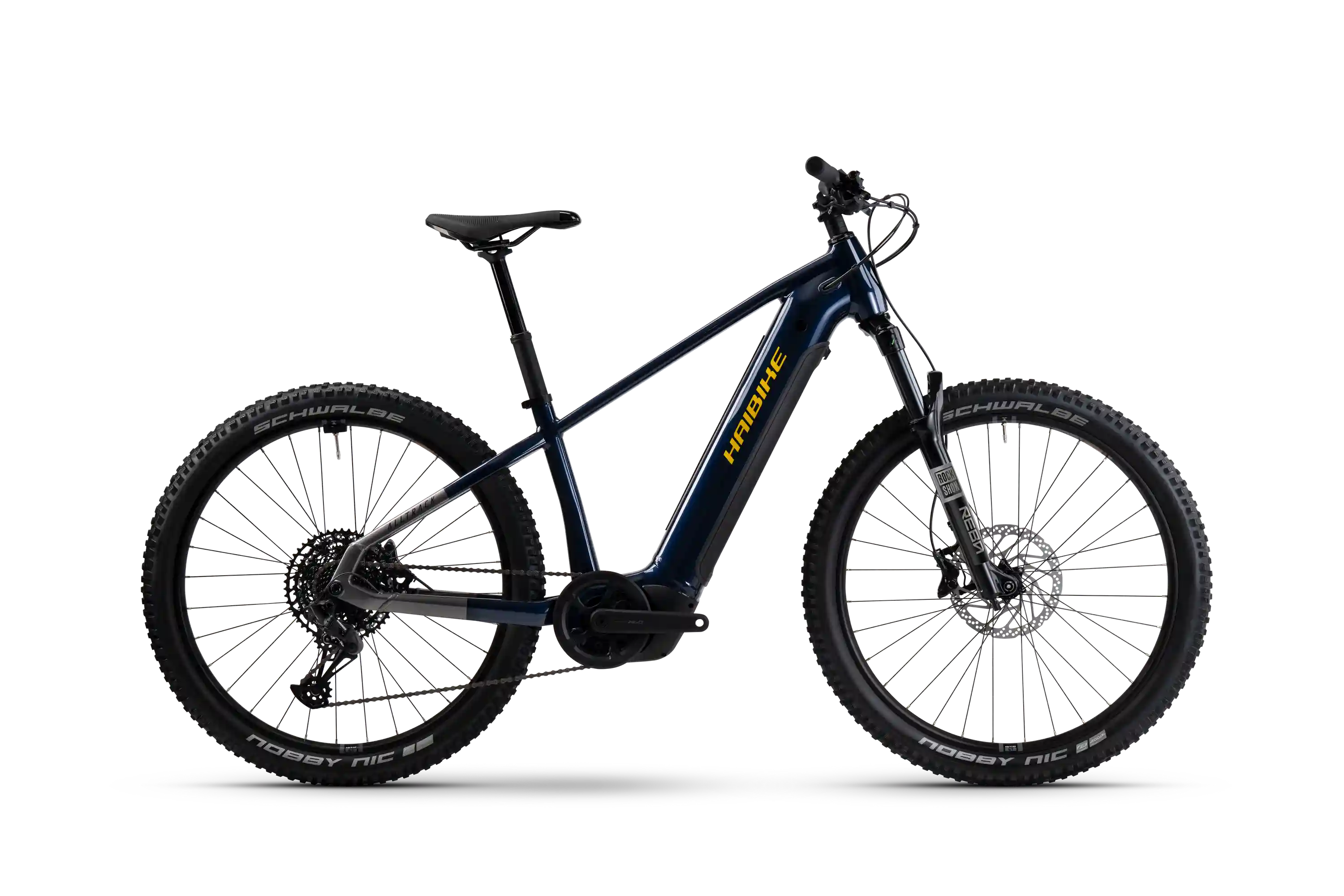Haibike Alltrack 10 29" blå el-mountainbike