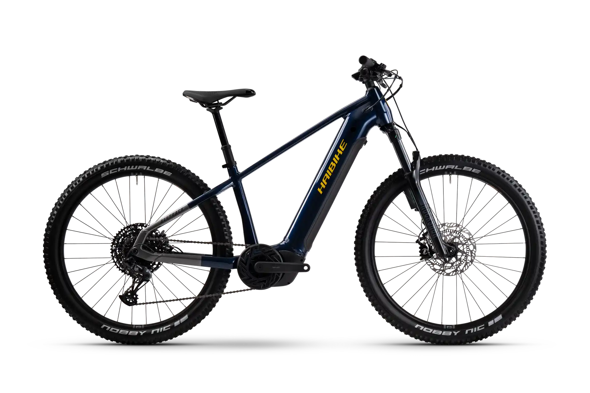 Haibike alltrack 11 abs blå el-mountainbike
