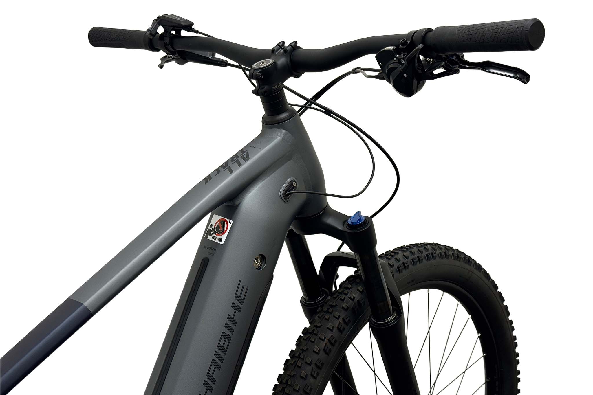 Haibike Alltrack 4 detalj av styre 
