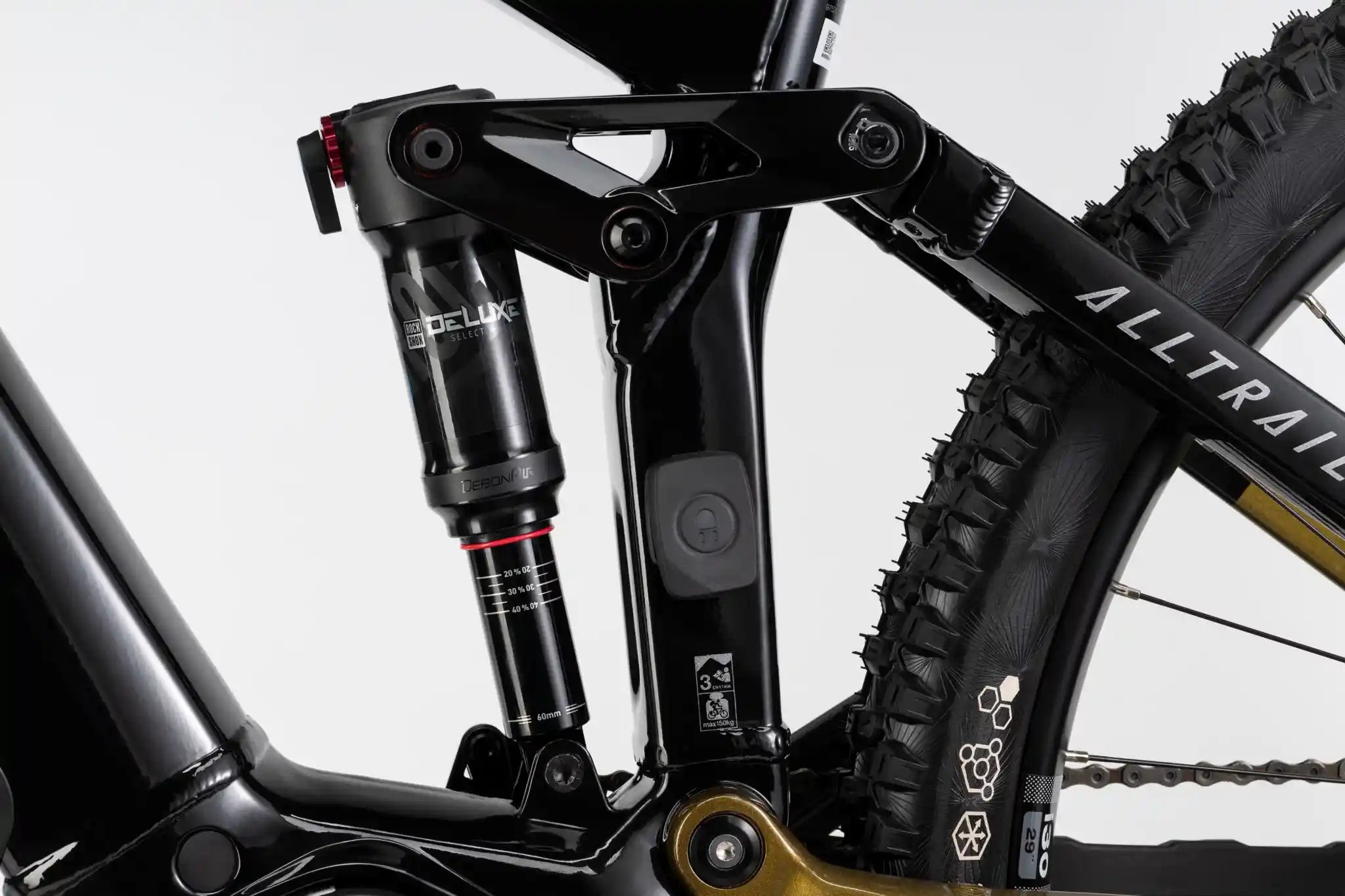Haibike alltrail 10, RockShox bakdämpare