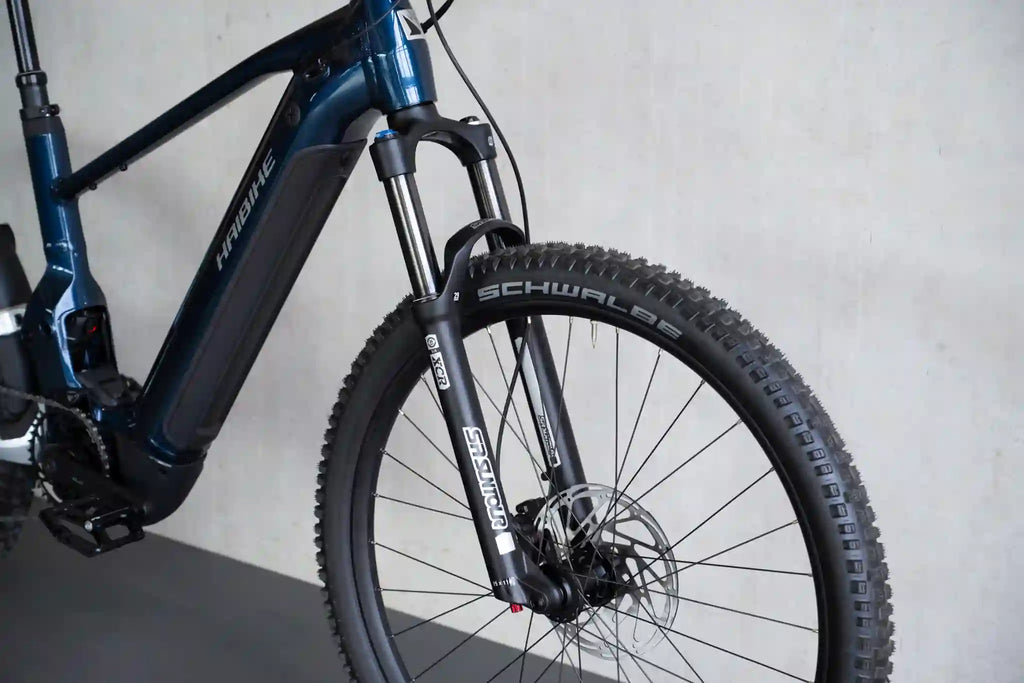 Haibike alltrail 4, Suntour framgaffel