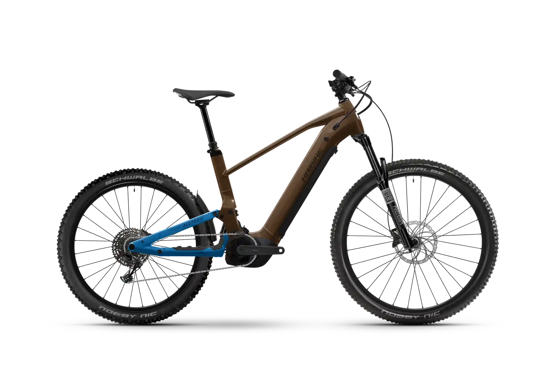 Haibike alltrail 6 brun el-mountainbike