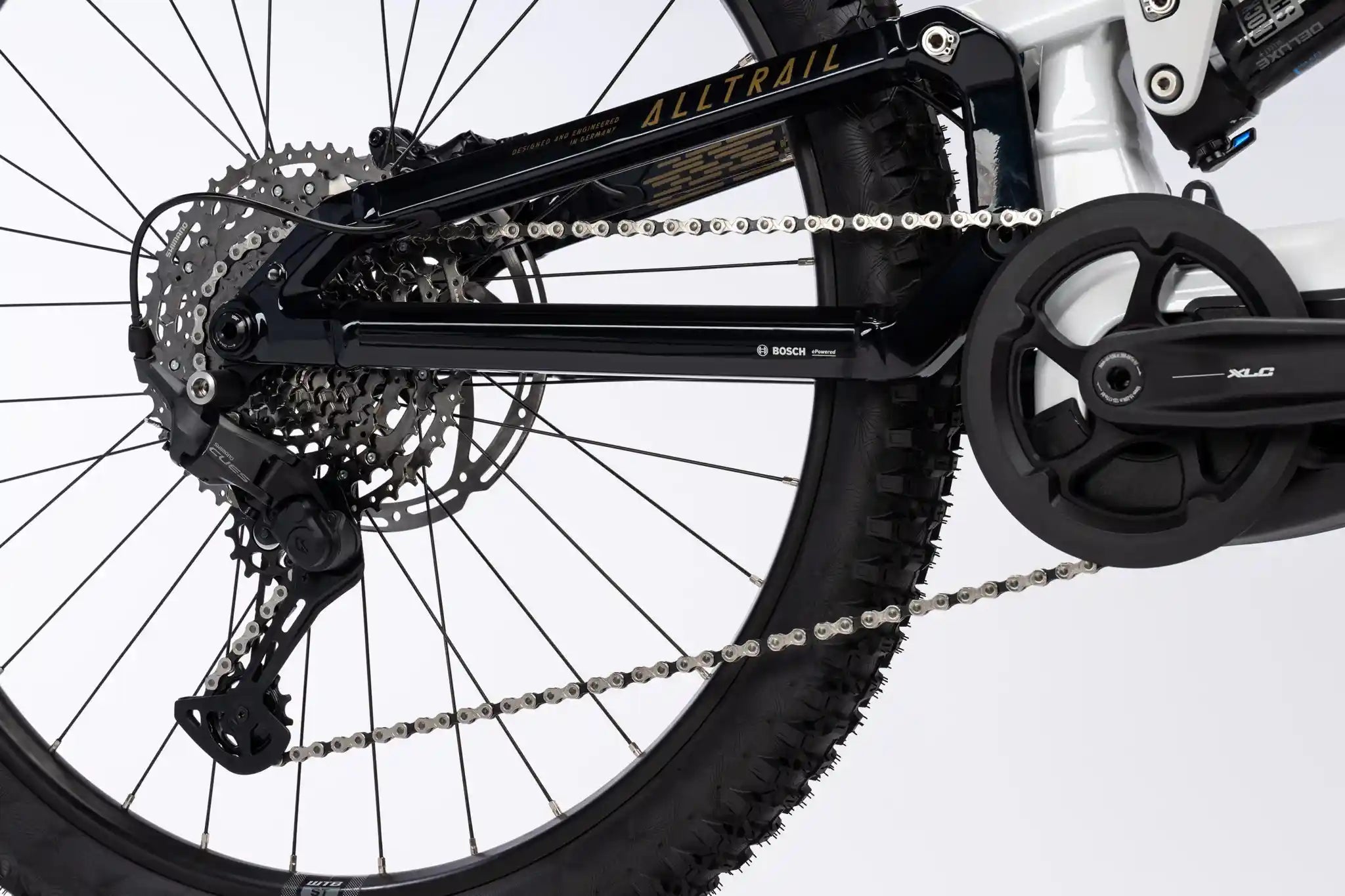 Haibike alltrail 8 low, Shimano växelsystem