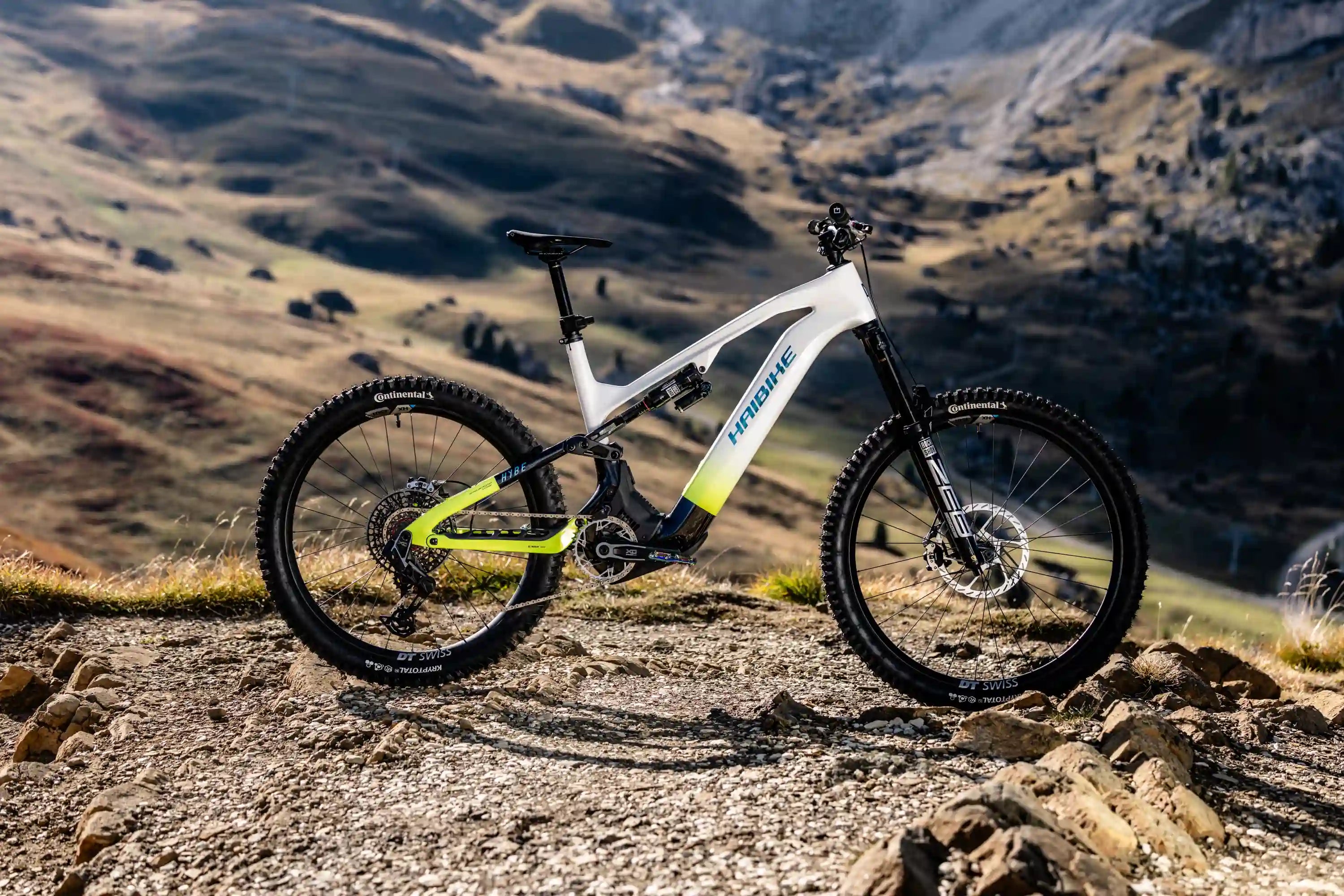 Haibike hybe cf 11 el-mtb i landskapet