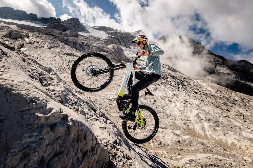 Haibike Hybe cf 11 el-mtb I terrängen