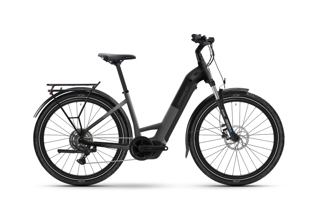 Haibike trekking 3 svart elcykel hybrid