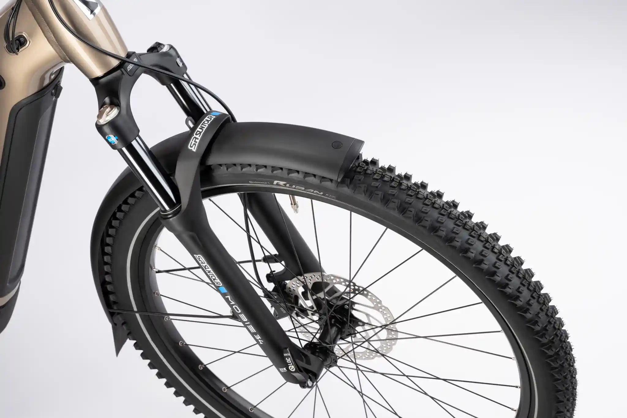 Haibike trekking 6.5, Suntour framgaffel