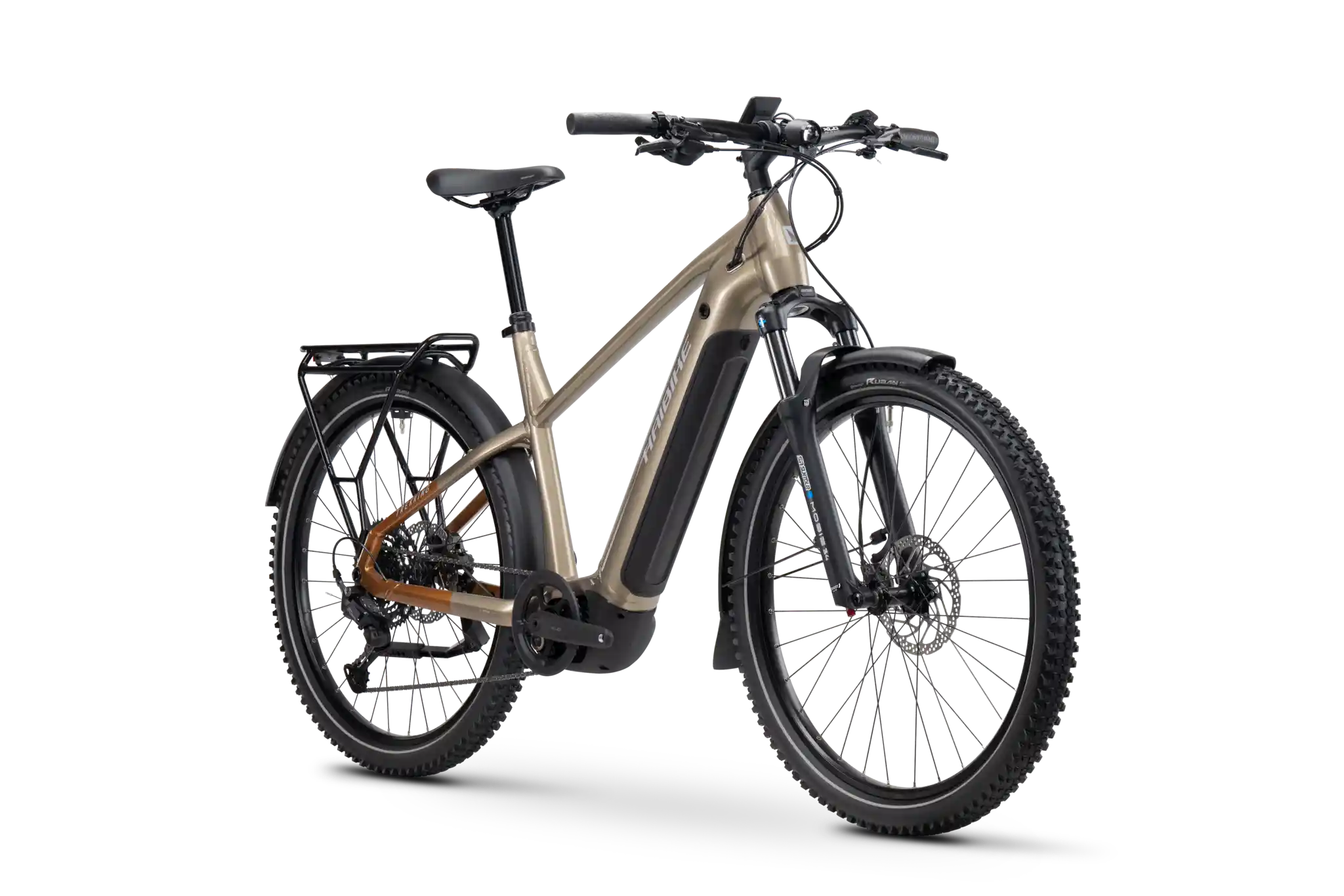Haibike trekking 6.5 från sidan