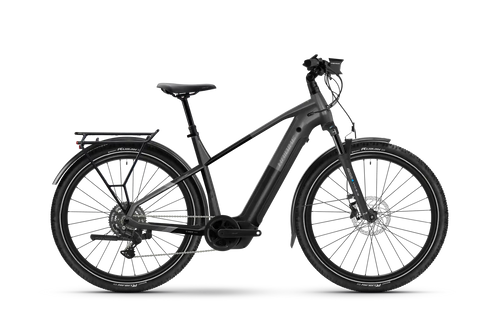 Haibike trekking 6.5 svart elcykel hybrid
