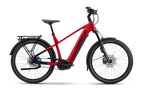 Haibike trekking 9 abs röd elcykel hybrid