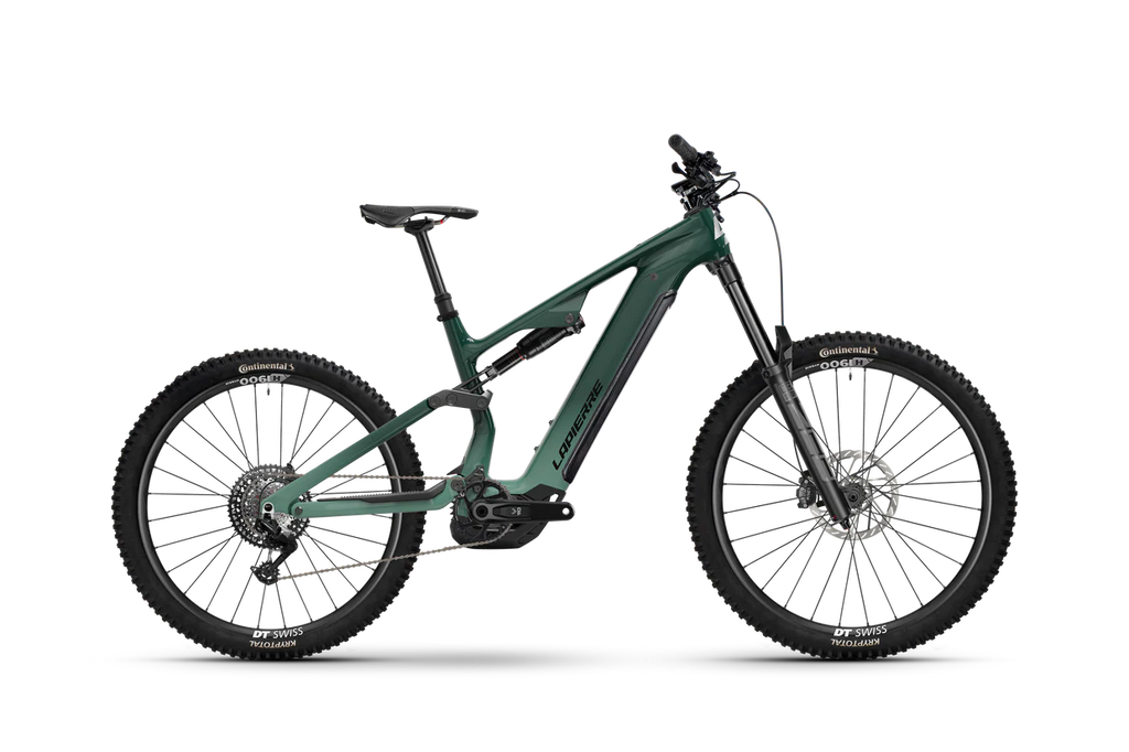 Lapierre overvolt AM CF 6.8 heldämpad el-mtb grön