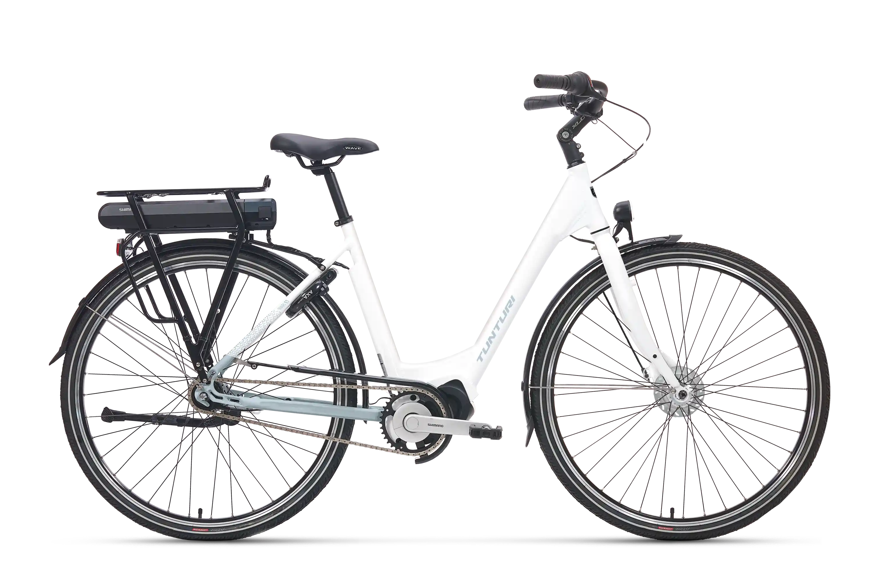 Tunturi Inari vit elcykel