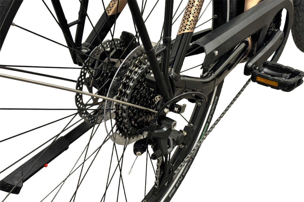 Tunturi Ivalo drivlina Shimano