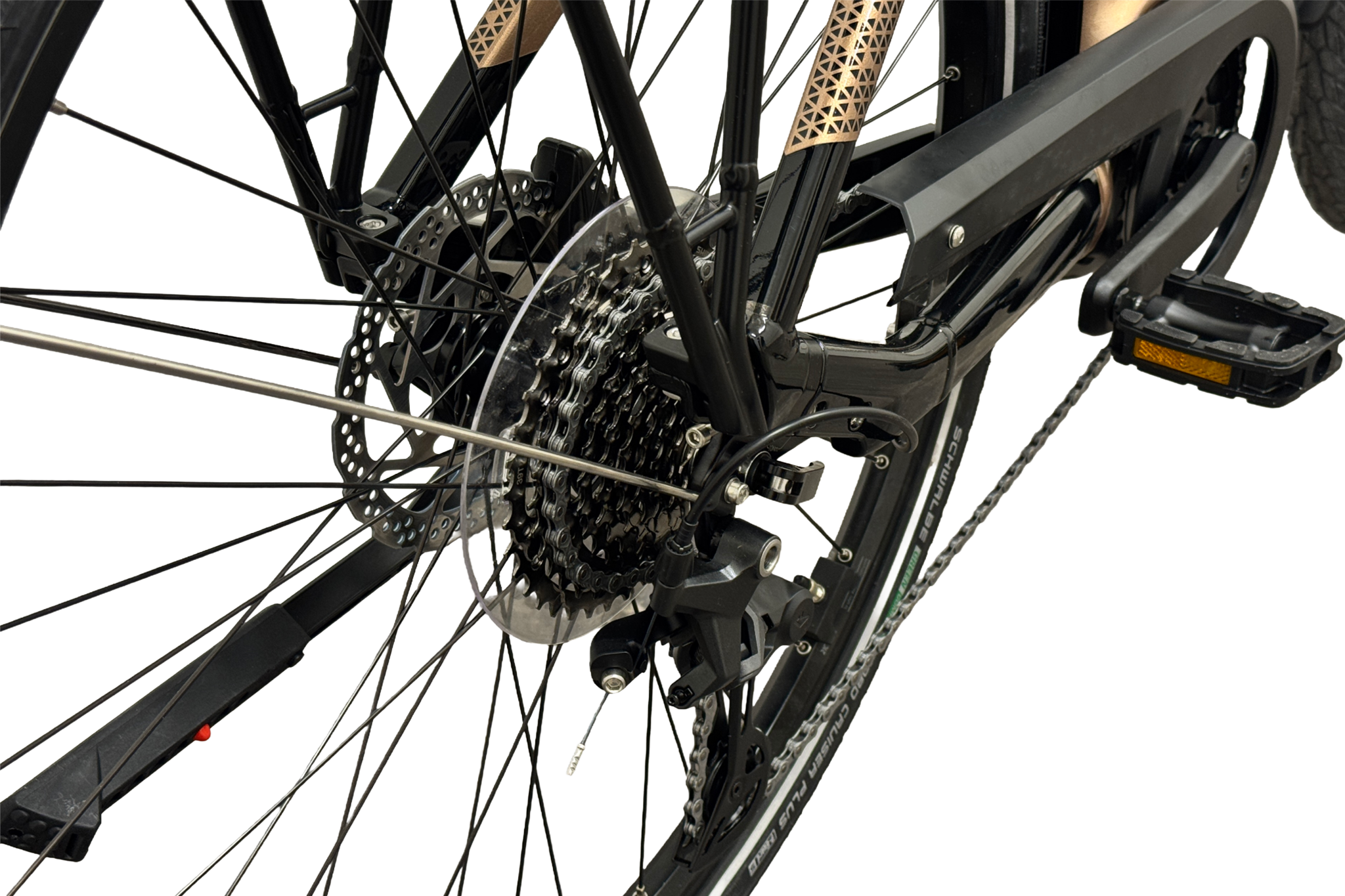 Tunturi Ivalo drivlina Shimano