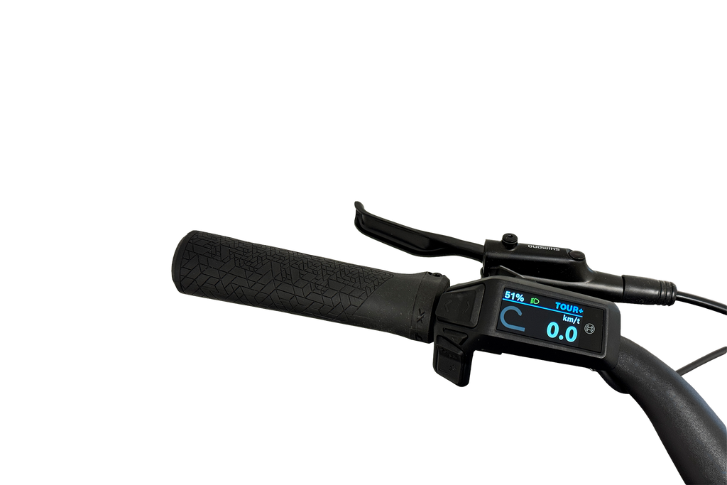 Tunturi puro high Bosch purion 200-display
