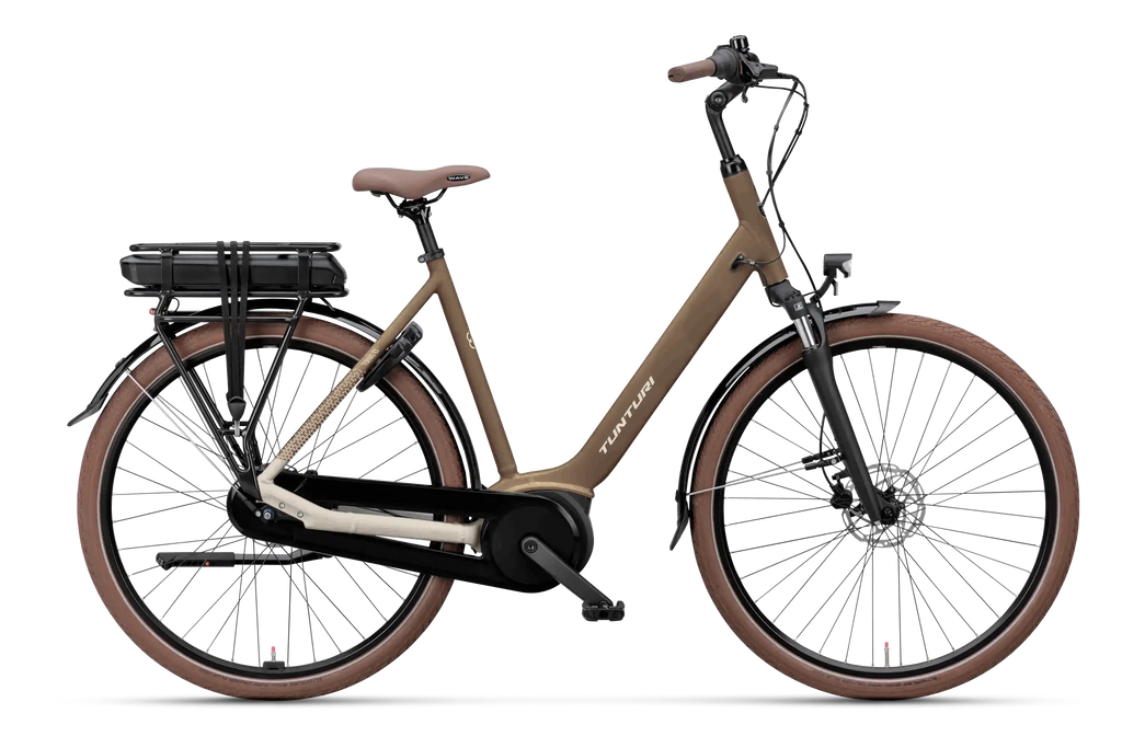 Tunturi Tornio brun elcykel
